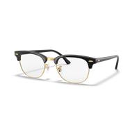 Ray-Ban Black On Gold Montura Lentes Polarizado 51-21