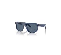 Ray-Ban Boyfriend Reverse Gafas De Sol Azul Marino Transparente Montura Azul Lentes 56-18