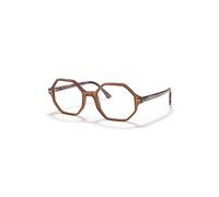 Ray-Ban Britt Optics Havana Y Violeta A Rayas Montura Transparente Lentes Polarizado 52-20