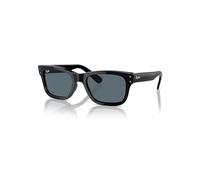 Ray-Ban Burbank Gafas De Sol Negro Montura Azul Lentes 55-20