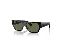 Ray-Ban Carlos Gafas De Sol Negro Montura Verde Lentes Polarizado 56-18