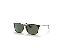 Ray-Ban Chris Gafas De Sol Habana Claro Montura Verde Lentes 54-18