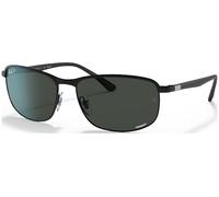 Ray - Ban Unisex RB3671CH CHROMANCE 186/K8 Gafas de sol Metal Negro Gris Pillow Polarizado