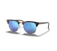 Ray - Ban Unisex Ray - Ban RB3016 CLUBMASTER 114517 Gafas de sol Acetato Tortuga Azul Cuadrada Normal Flash