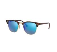 Ray-Ban Clubmaster Gafas de sol, Rectangulares, 51, Sand Havana/Gold