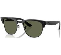 Ray - Ban Unisex RBR0504S CLUBMASTER REVERSE 67839A Gafas de sol Acetato Negro Verde Cuadrada Polarizado