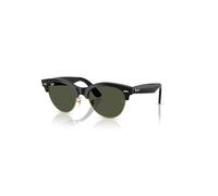 Ray-Ban Clubmaster Way Gafas De Sol Negro Montura Verde Lentes 51-19