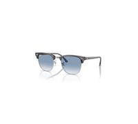 Ray-Ban Clubmaster X The Ones Gafas De Sol Gris Transparente Montura Azul Lentes 51-21