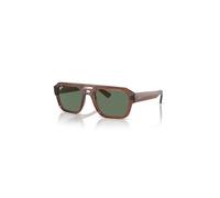 Ray-Ban Corrigan Bio-based Gafas De Sol Marrón Transparente Montura Verde Lentes 54-20