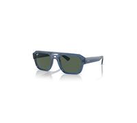 Ray-Ban Corrigan Bio-based Limited Gafas De Sol Azul Oscuro Transparente Montura Verde Lentes 54-20