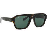 Ray - Ban Unisex Ray - Ban RB4397 CORRIGAN 135971 Gafas de sol Acetato Tortuga Azul Geométrico Normal