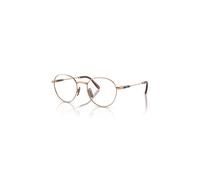 Ray-Ban David Titanium Optics Marrón Claro Montura Transparente Lentes Polarizado 51-20