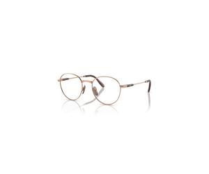 Ray-Ban David Titanium Optics Marrón Claro Montura Transparente Lentes Polarizado 51-20