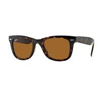 Ray - Ban Hombre RB4105 FOLDING WAYFARER 710 Gafas de sol Inyectado Tortuga Cuadrada Normal