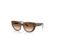 Ray-Ban Doreen Gafas De Sol Habana Claro Sobre Multicolor Transparente Montura Marrón Lentes 52-20