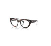 Ray-Ban Doreen Optics Habana Oscuro Sobre Multicolor Montura Transparente Lentes Polarizado 50-19
