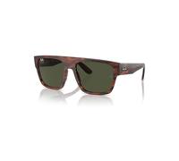 Ray-Ban Drifter Gafas De Sol Habana A Rayas Montura Verde Lentes 57-20