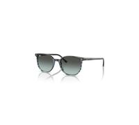 Ray-Ban Elliot Gafas De Sol Gris A Rayas Montura Azul Lentes 52-19