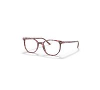 Ray - Ban Unisex RX5397 ELLIOT 8175 Monturas ópticas Acetato Marrón Transparente Geométrico Normal