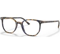 Ray - Ban Unisex RX5397 ELLIOT 8174 Monturas ópticas Acetato Tortuga Transparente Geométrico Normal