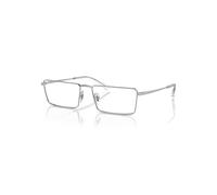 Ray - Ban Unisex RX6541 EMY 2501 Monturas ópticas Metal Plata Transparente Cuadrada Normal