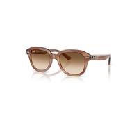 Ray-Ban Erik Gafas De Sol Marrón A Rayas Montura Marrón Lentes 51-20