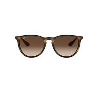 Ray-Ban Erika Classic Gafas de Sol, Marrón (Tortoise/Gunmetal/Brown Gradient), 54 Unisex-Adulto