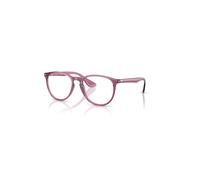 Ray-Ban Erika Optics Violeta Transparente Montura Transparente Lentes Polarizado 51-18