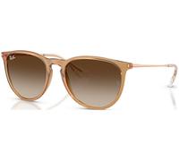 Ray - Ban Mujer RB4171 ERIKA 681413 Gafas de sol Nylon Marrón Marrón Pantos Normal Sombreado