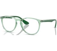 Ray - Ban Mujer RX7046 ERIKA 8340 Monturas ópticas Inyectado Verde Transparente Redonda Normal