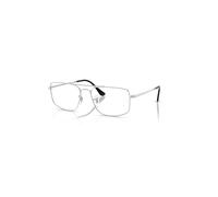 Ray-Ban Explorer III Optics Plateado Montura Transparente Lentes Polarizado 56-18