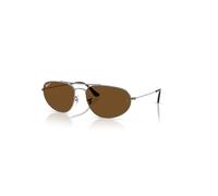 Ray-Ban Explorer Iv Gafas De Sol Gunmetal Montura Marrón Lentes Polarizado 62-18