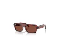 Ray-Ban Flacko Bio-based Gafas De Sol Havana Y Rojo Montura Rojo Lentes 53-20