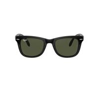 Ray-Ban Folding Wayfarer - Gafas de sol para hombre, Negro/Verde (Black Frame/Green G-15XLT Lens)