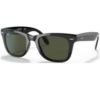 Ray - Ban Hombre RB4105 FOLDING WAYFARER 601 Gafas de sol Inyectado Negro G15 Cuadrada Normal