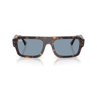 Ray-Ban Forerunner para mujer, Havana/azul, 56 mm