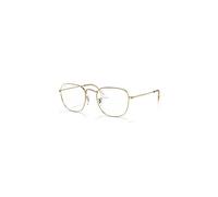 Ray-Ban Frank Optics Oro Montura Transparente Lentes Polarizado 51-20
