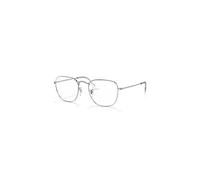 Ray-Ban Frank Optics Plateado Montura Transparente Lentes 51-20