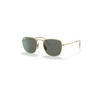 Ray-Ban Frank Titanium Gafas De Sol Oro Montura Verde Lentes Polarizado 51-20