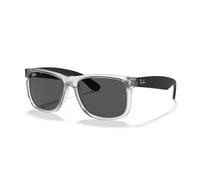 Ray-Ban Gafas, Caucho transparente, 55 Unisex Adulto