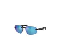 Ray - Ban Unisex Ray - Ban RB4475CH 601SA1 Gafas de sol Ojeada Negro Verde Geométrico Polarizado