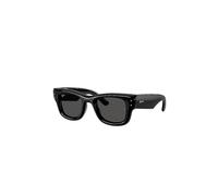 Ray - Ban Unisex Ray - Ban A$AP Rocky RB4940 WAYFARER PUFFER 601/87 Gafas de sol Nylon Negro Cuadrada Normal