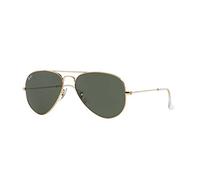 Ray-Ban - Gafas de sol Aviador RB3025 Aviator Large Metal, Gold (W3234 Gold), Unisex adulto
