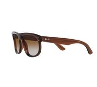 Ray - Ban Unisex Ray - Ban RBR0501S BOYFRIEND REVERSE 6709CB Gafas de sol Inyectado Marrón Marrón Cuadrada Normal Sombreado