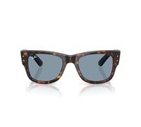 Ray - Ban Unisex RB0840S MEGA WAYFARER 902/56 Gafas de sol Acetato Tortuga Azul Cuadrada Normal
