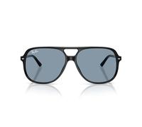 Ray-Ban Gafas de sol cuadradas Rb2198 Bill, Negro/Azul, 60 mm
