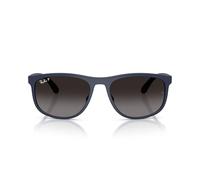 Ray - Ban Unisex Ray - Ban RB4468 6331T3 Gafas de sol Ojeada Azul Gris Cuadrada Polarizado