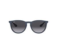 Ray-Ban Gafas de sol, Erika, Azul/Gunmetal (Blue/Gunmetal), con lente Gris Degradada (Grey Gradient)