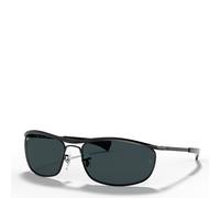 Ray - Ban Unisex Ray - Ban RB3119M OLYMPIAN I DELUXE 002/R5 Gafas de sol Metal Negro Azul Redonda Normal