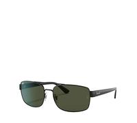Ray - Ban Hombre Ray - Ban RB3687 002/31 Gafas de sol Metal Negro Verde Pillow Normal
